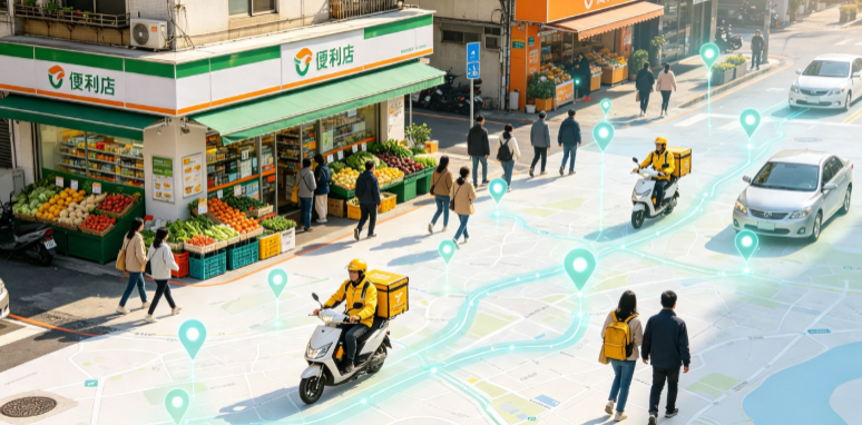 商州市渗透衣食住行，GEO 地理空间技术重塑大众日常消费服务场景