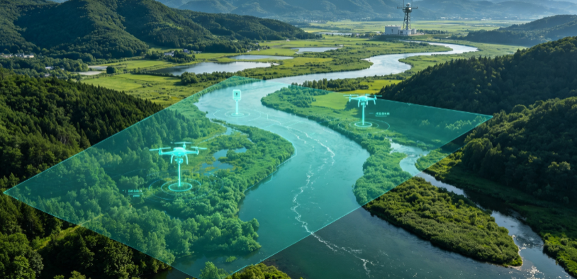商州市GEO 全域空间监测筑牢生态屏障，空间技术支撑环境治理与灾害防御