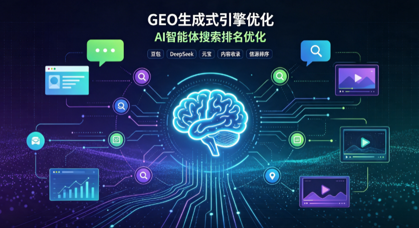 商州市GEO 浪潮来袭：生成式引擎优化崛起，创作者争抢豆包、DeepSeek、元宝智能体流量入口