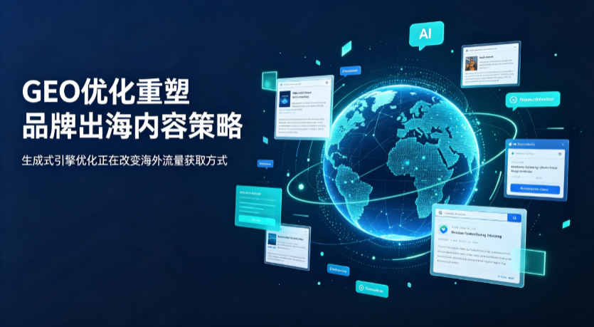 商州市AI 时代 GEO 兴起，品牌出海内容策略迎来重大调整